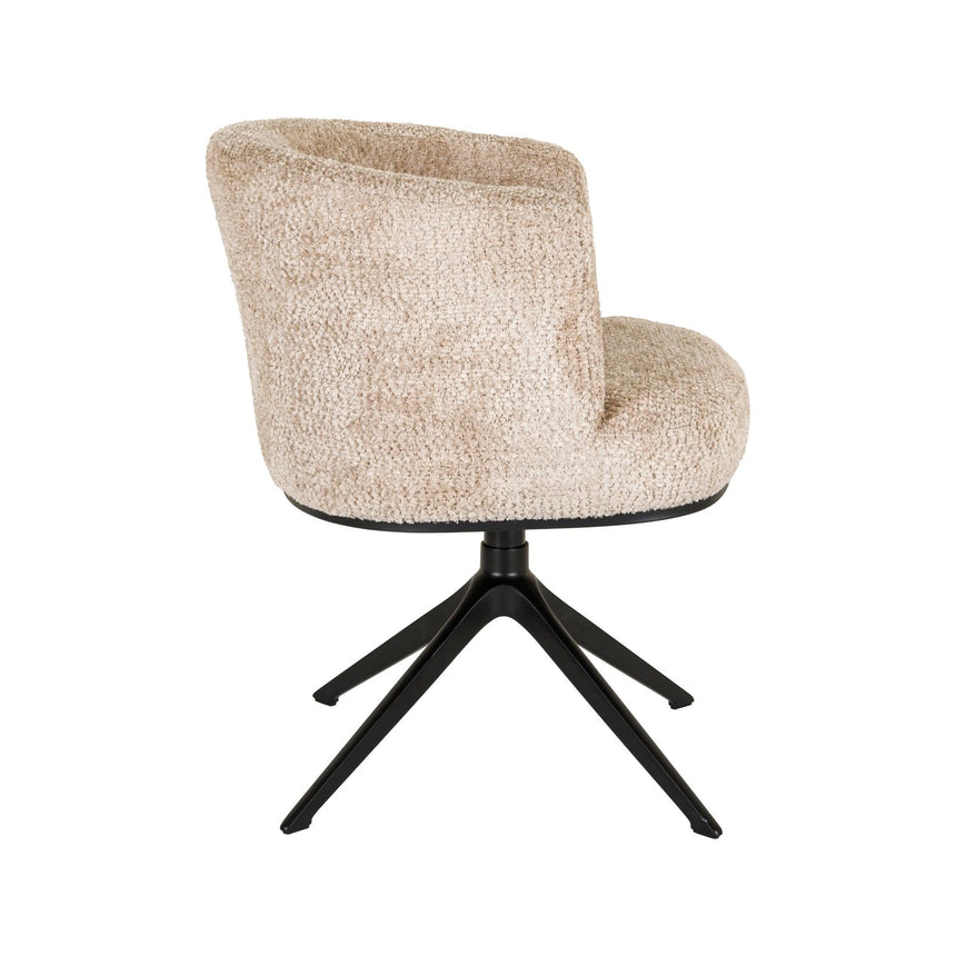 Essstuhl Cheyenne mit Drehfunktion in lovely beige von Richmond Interiors – Bild 3