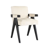 Essstuhl Cooper in white chenille von Richmond Interiors – Bild 3