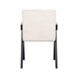 Essstuhl Cooper in white chenille von Richmond Interiors – Bild 5