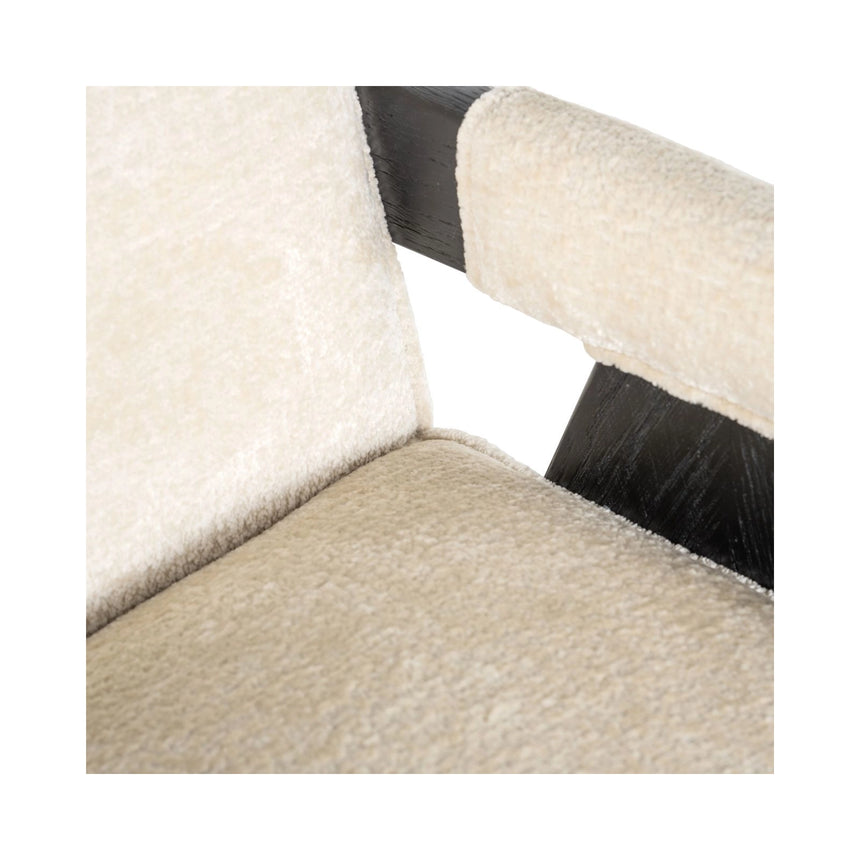 Essstuhl Cooper in white chenille von Richmond Interiors – Bild 8
