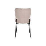 Essstuhl Darby mit flammhemmendem Bezug in khaki velvet als 2er-Set von Richmond Interiors – Bild 5