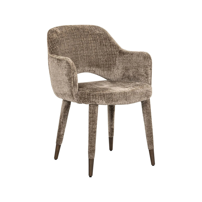 Essstuhl Donnatella in niagara stone, flammhemmend, 59x63x83 cm von Richmond Interiors – Bild 3