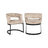 Essstuhl Ellis in lovely beige, 64x60x78 cm von Richmond Interiors – Bild 1