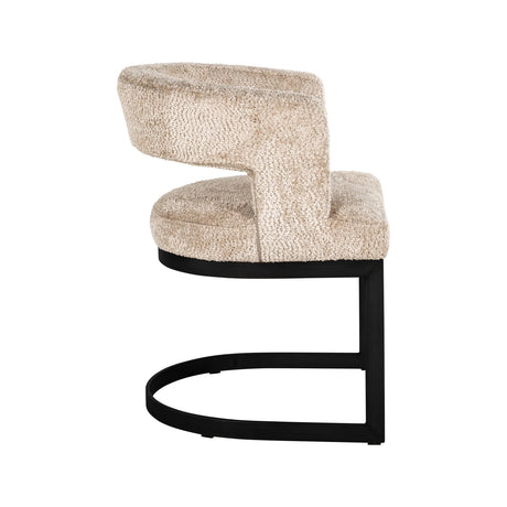 Essstuhl Ellis in lovely beige, 64x60x78 cm von Richmond Interiors – Bild 2