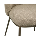 Essstuhl Elvi im 2er-Set mit flammhemmendem Bezug in mocca chunky von Richmond Interiors – Bild 7
