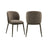 Essstuhl Gandy in brown chunky, 50x60x81 cm von Richmond Interiors – Bild 1