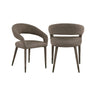 Essstuhl Gia in brown chunky, 58x58x80 cm von Richmond Interiors – Bild 1