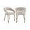 Essstuhl Gia in natural chunky, 58x58x80 cm von Richmond Interiors – Bild 1