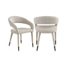 Essstuhl Gia in natural chunky, 58x58x80 cm von Richmond Interiors – Bild 1