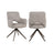 Essstuhl Ginerva mit Drehfunktion in earth tweed, 59x64x90 cm von Richmond Interiors – Bild 1