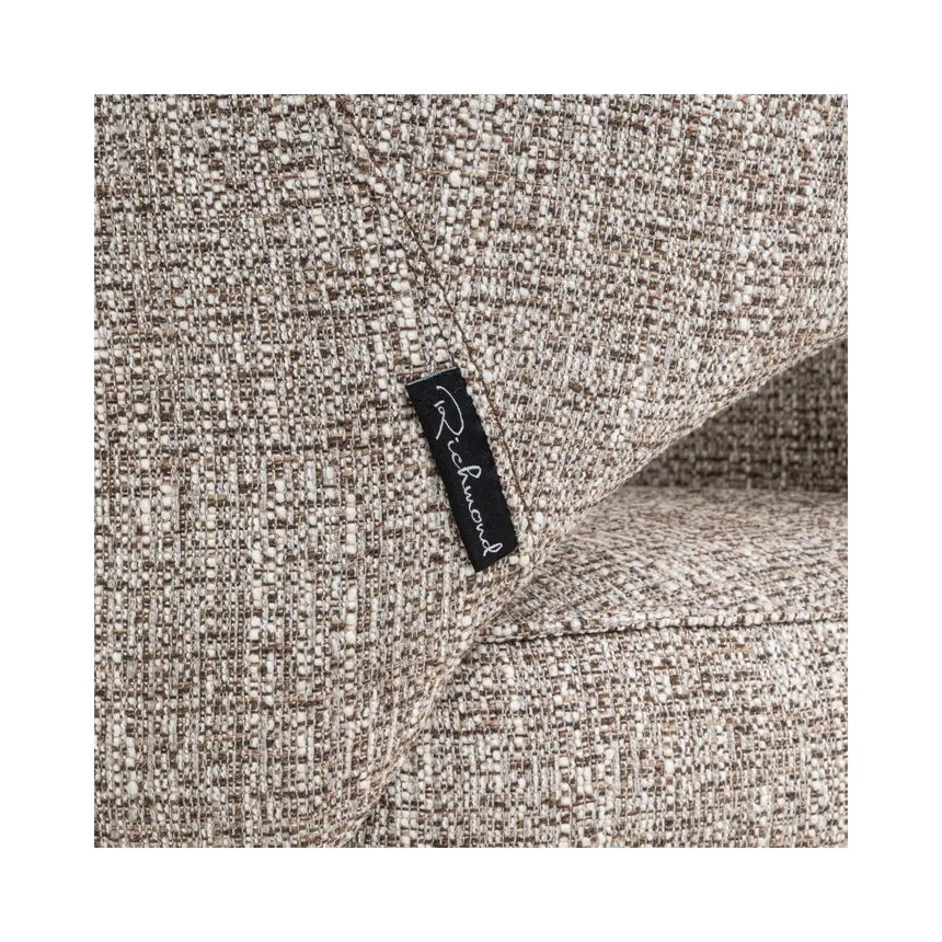 Essstuhl Ginerva mit Drehfunktion in earth tweed, 59x64x90 cm von Richmond Interiors – Bild 6