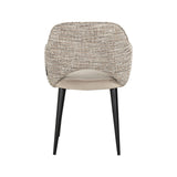 Essstuhl Giovanna mit flammhemmendem Bezug in trendy nature / khaki velvet, 60x64x85 cm von Richmond Interiors – Bild 3