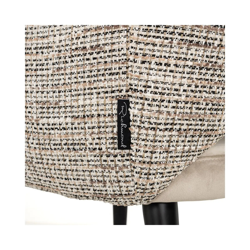 Essstuhl Giovanna mit flammhemmendem Bezug in trendy nature / khaki velvet, 60x64x85 cm von Richmond Interiors – Bild 5