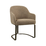 Essstuhl Hadley mit flammhemmendem Bezug in brown tweed, 60x60x81 cm von Richmond Interiors – Bild 2