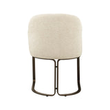 Essstuhl Hadley mit flammhemmendem Bezug in natural boldweave, 60x60x81 cm von Richmond Interiors – Bild 6
