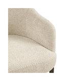 Essstuhl Hadley mit flammhemmendem Bezug in natural boldweave, 60x60x81 cm von Richmond Interiors – Bild 7