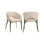 Essstuhl Kenzi in Cream Unicorn oder Cognac Fusion von Richmond Interiors – Bild 1