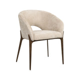 Essstuhl Kenzi in Cream Unicorn oder Cognac Fusion von Richmond Interiors – Bild 2