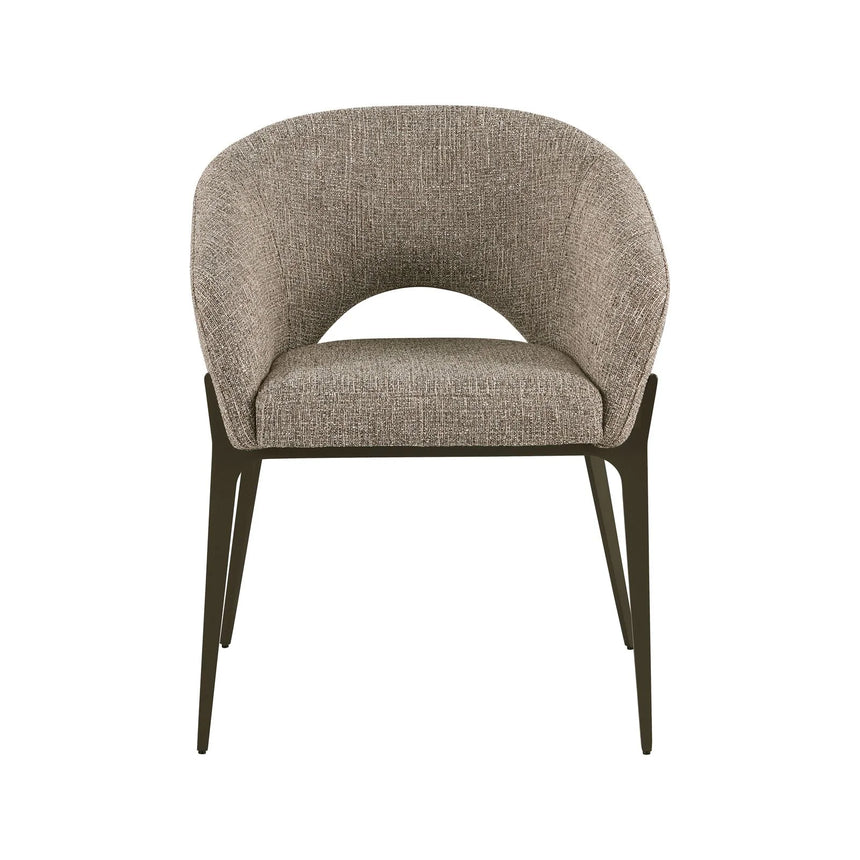 Essstuhl Kenzi in brown tweed von Richmond Interiors – Bild 3