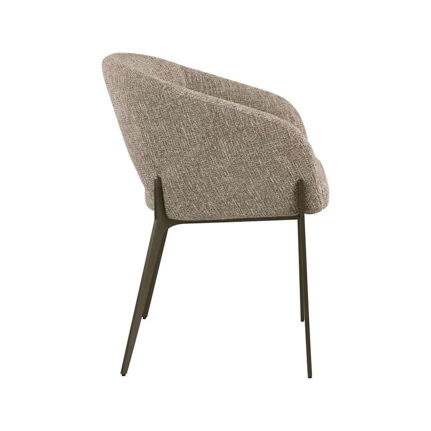 Essstuhl Kenzi in brown tweed von Richmond Interiors – Bild 4