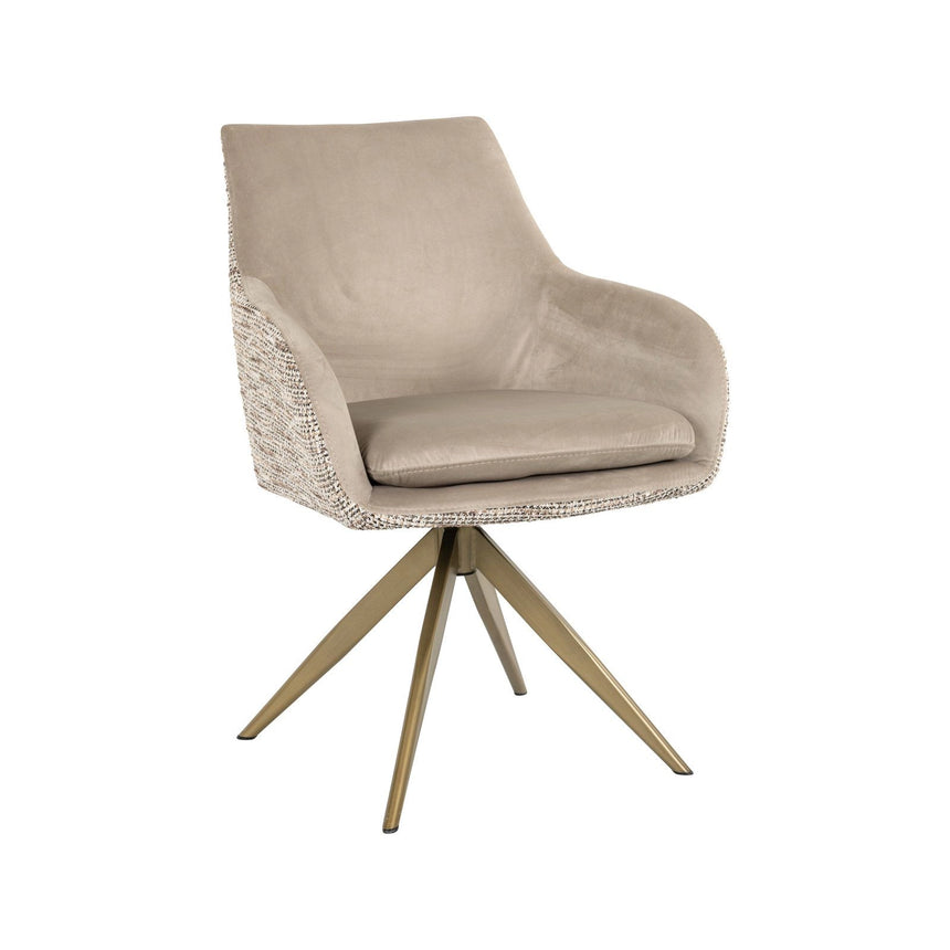 Essstuhl Lisonne, drehbar, in Trendy Nature von Richmond Interiors – Bild 2