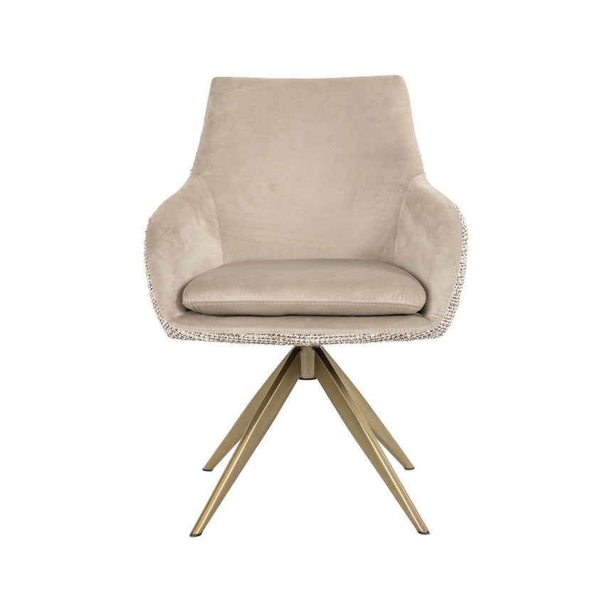 Essstuhl Lisonne, drehbar, in Trendy Nature von Richmond Interiors – Bild 6