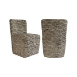 Essstuhl Lorain in greige, auf Rollen, 58x70x84 cm von Richmond Interiors – Bild 1