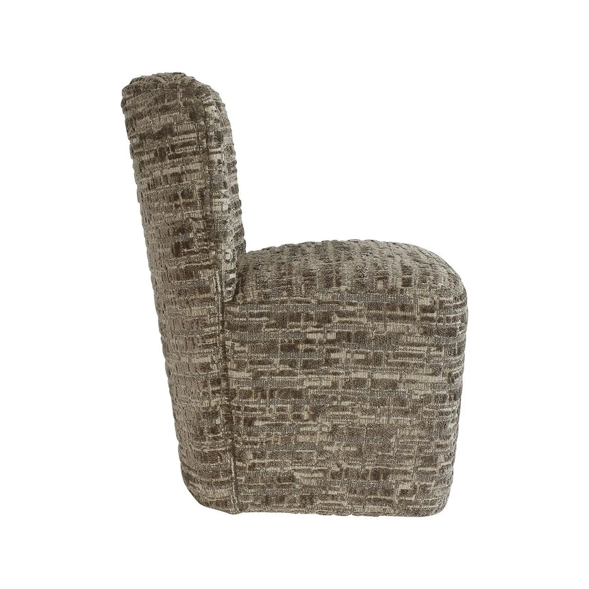 Essstuhl Lorain in greige, auf Rollen, 58x70x84 cm von Richmond Interiors – Bild 3