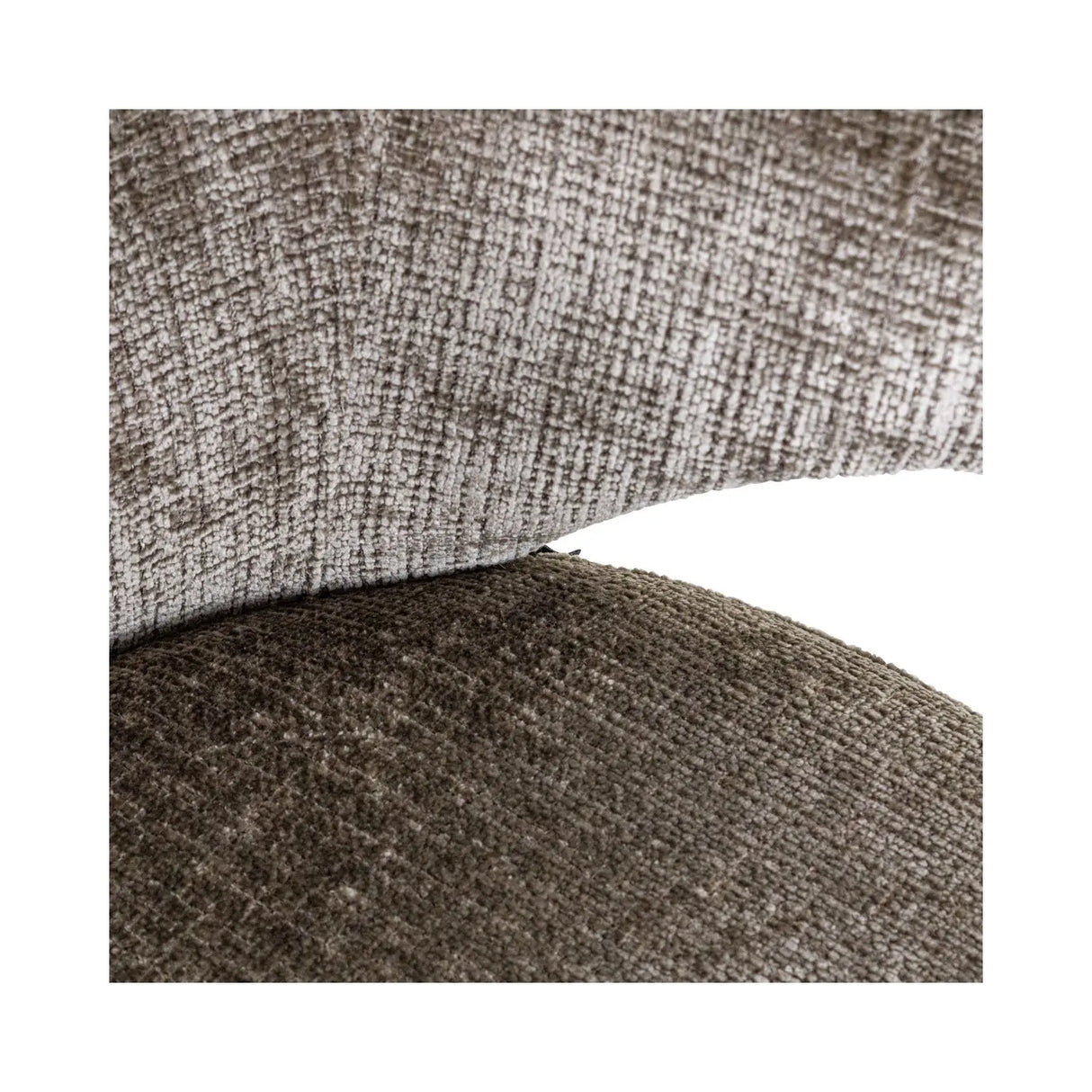 Essstuhl Milly, drehbar, aus Chenille in Niagara Stone von Richmond Interiors – Bild 7