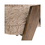 Essstuhl Mori mit flammhemmendem Bezug in mocca linear, 63x59x79 cm von Richmond Interiors – Bild 10