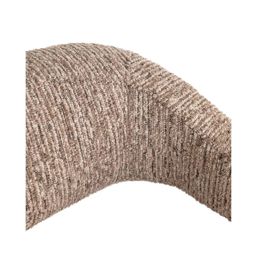Essstuhl Mori mit flammhemmendem Bezug in mocca linear, 63x59x79 cm von Richmond Interiors – Bild 8