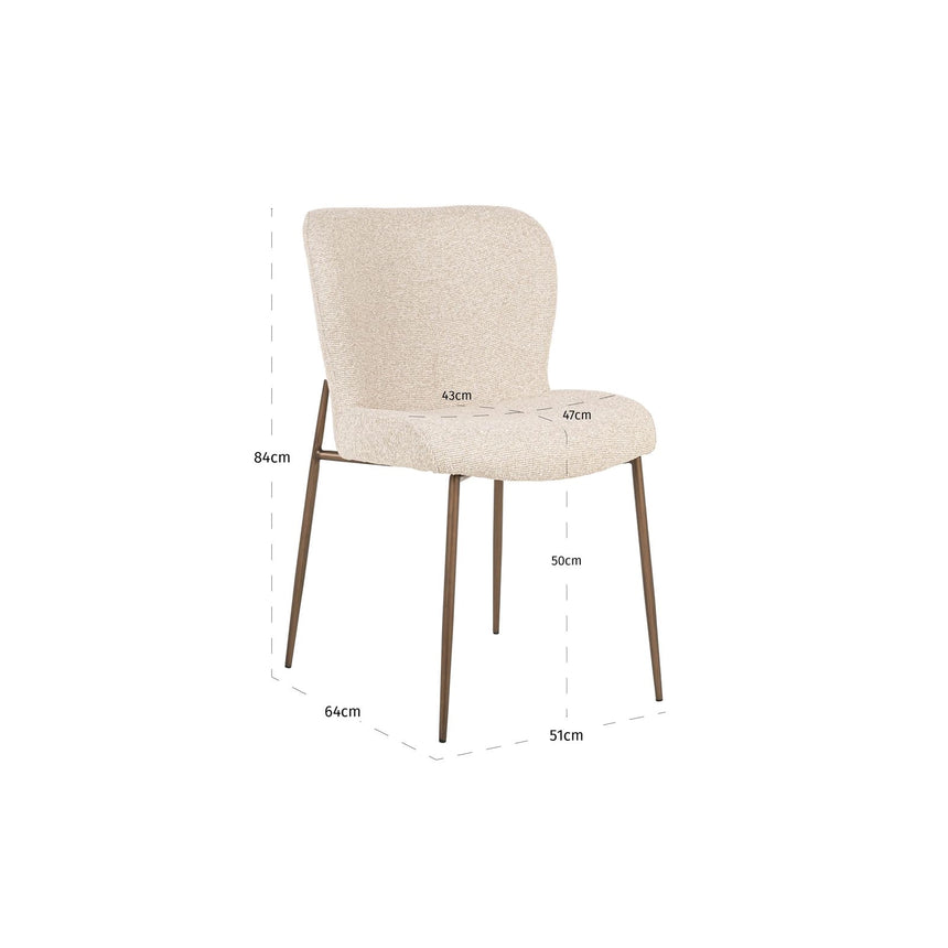 Essstuhl Odarby als 2er-Set von Richmond Interiors – Bild 9