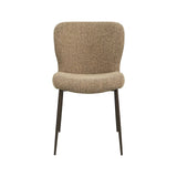 Essstuhl Odarby im 2er-Set mit flammhemmendem Bezug in brown tweed, 51x64x84 cm von Richmond Interiors – Bild 3
