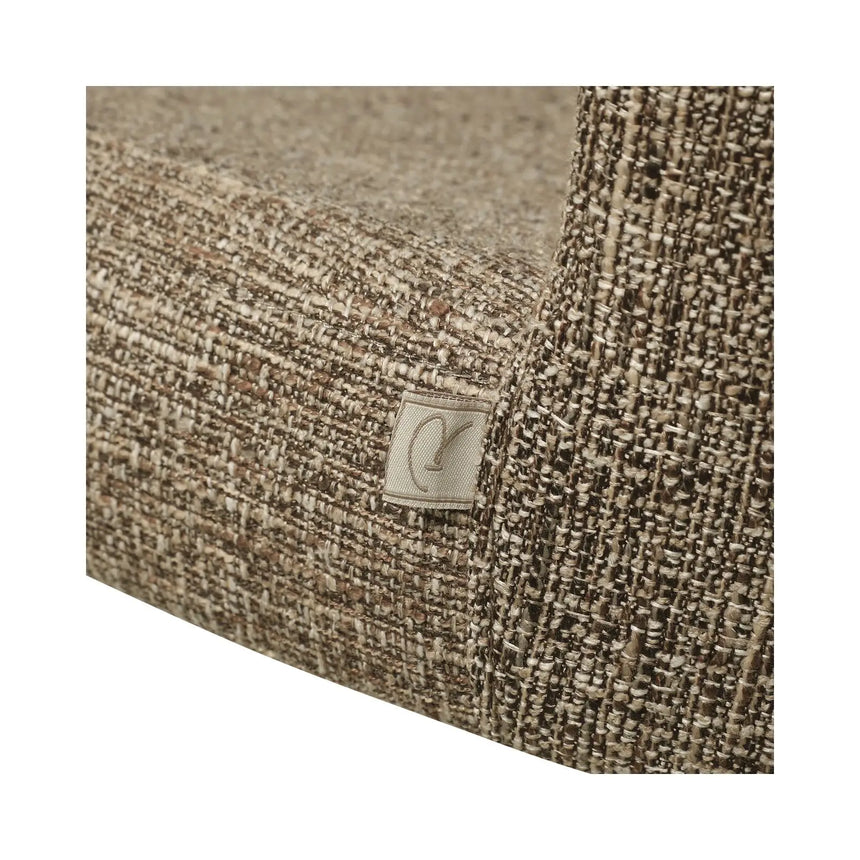 Essstuhl Odarby im 2er-Set mit flammhemmendem Bezug in brown tweed, 51x64x84 cm von Richmond Interiors – Bild 6