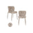 Essstuhl Odarby in brown omara als 2er-Set, 51x64x84 cm von Richmond Interiors – Bild 1