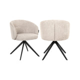 Essstuhl Olivia, drehbar, in Natural Miami von Richmond Interiors – Bild 1