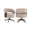 Essstuhl Pollux mit Drehfunktion in be easy sand und Eiche von Richmond Interiors – Bild 1