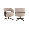 Essstuhl Pollux mit Drehfunktion in be easy sand und Eiche von Richmond Interiors – Bild 1