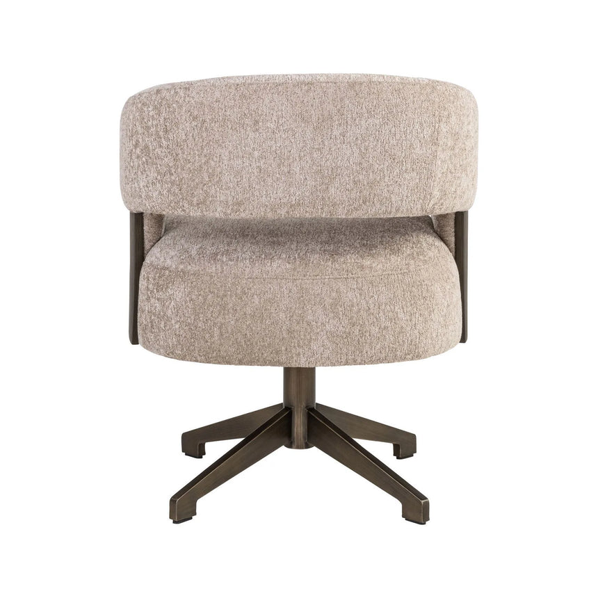 Essstuhl Pollux mit Drehfunktion in be easy sand und Eiche von Richmond Interiors – Bild 5