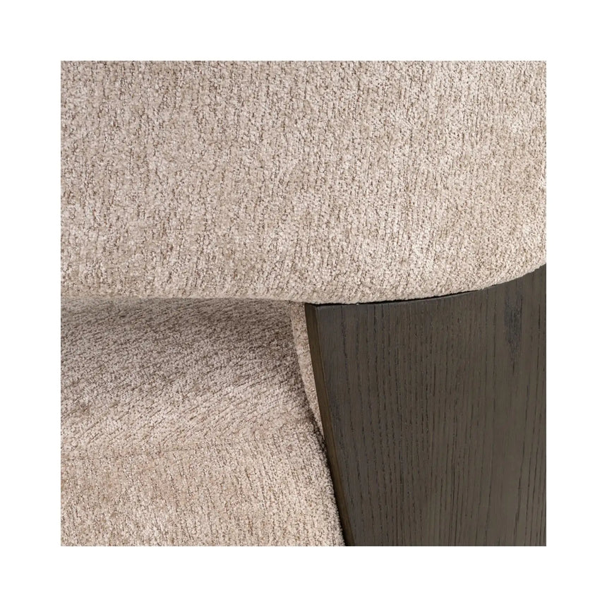 Essstuhl Pollux mit Drehfunktion in be easy sand und Eiche von Richmond Interiors – Bild 7