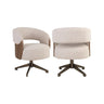 Essstuhl Pollux mit Drehfunktion in lodge desert und Walnuss von Richmond Interiors – Bild 1