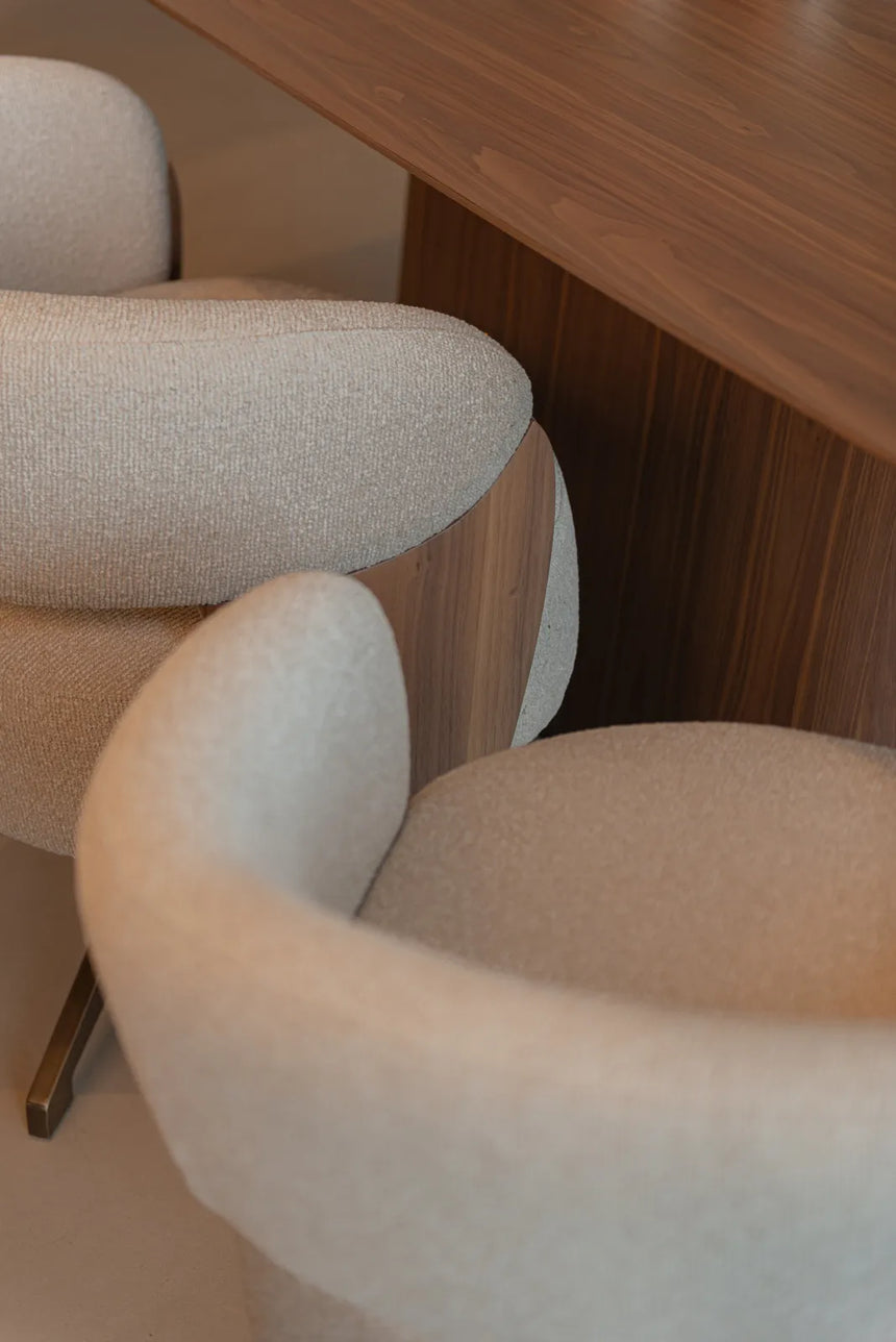 Essstuhl Pollux mit Drehfunktion in lodge desert und Walnuss von Richmond Interiors – Bild 12