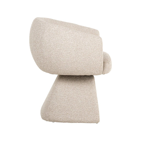 Essstuhl Quiriro in Biscotti oder Mocca linear von Richmond Interiors – Bild 3