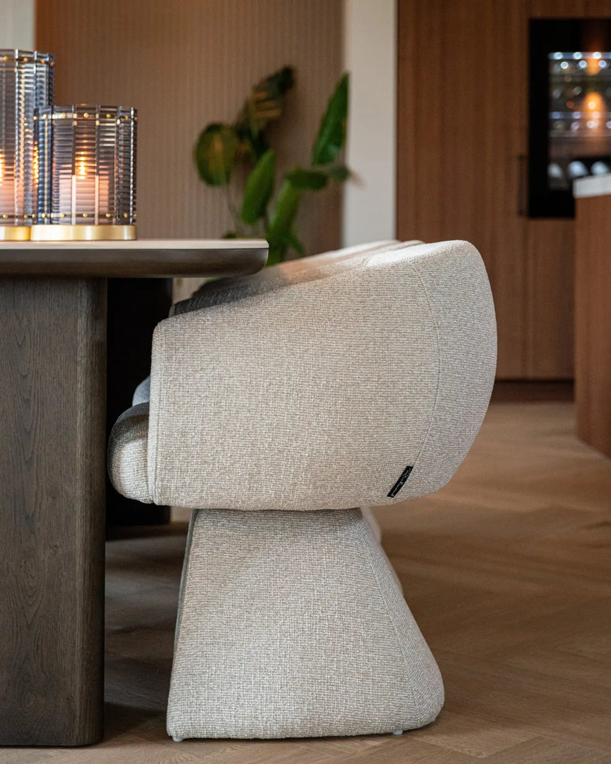 Essstuhl Quiriro in Biscotti oder Mocca linear von Richmond Interiors – Bild 9
