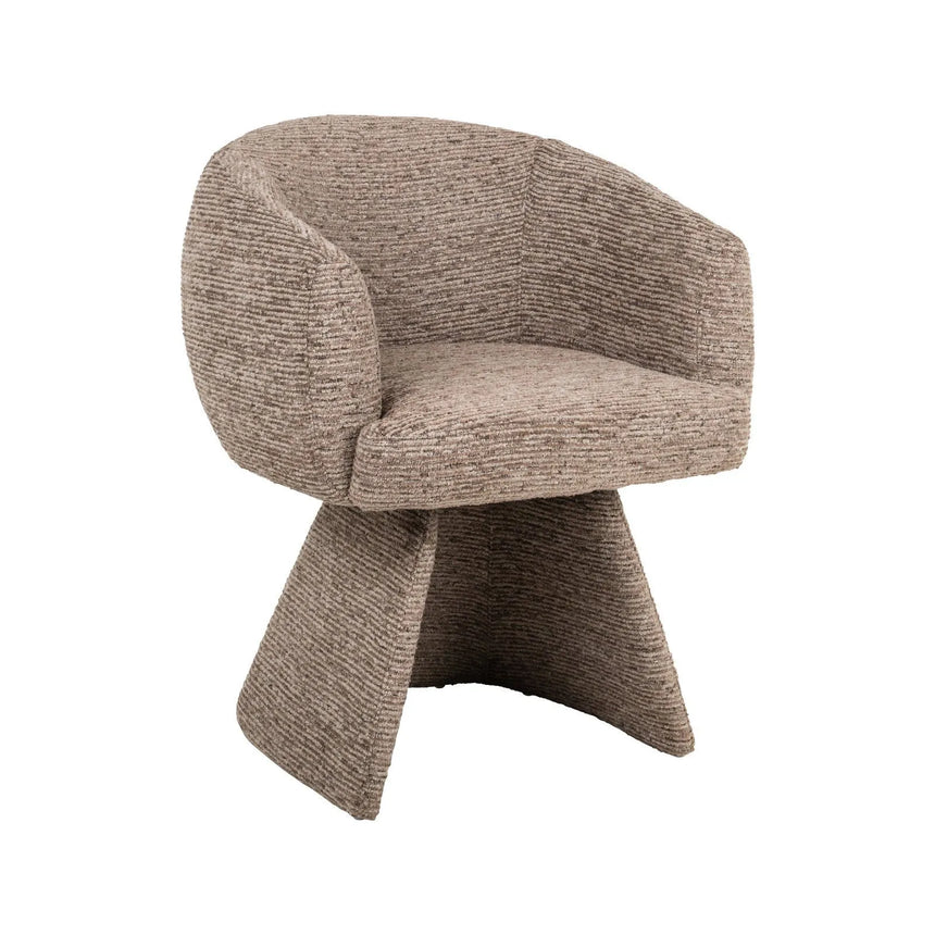 Essstuhl Quiriro in Mocca Linear, 41×65×77 cm von Richmond Interiors – Bild 2