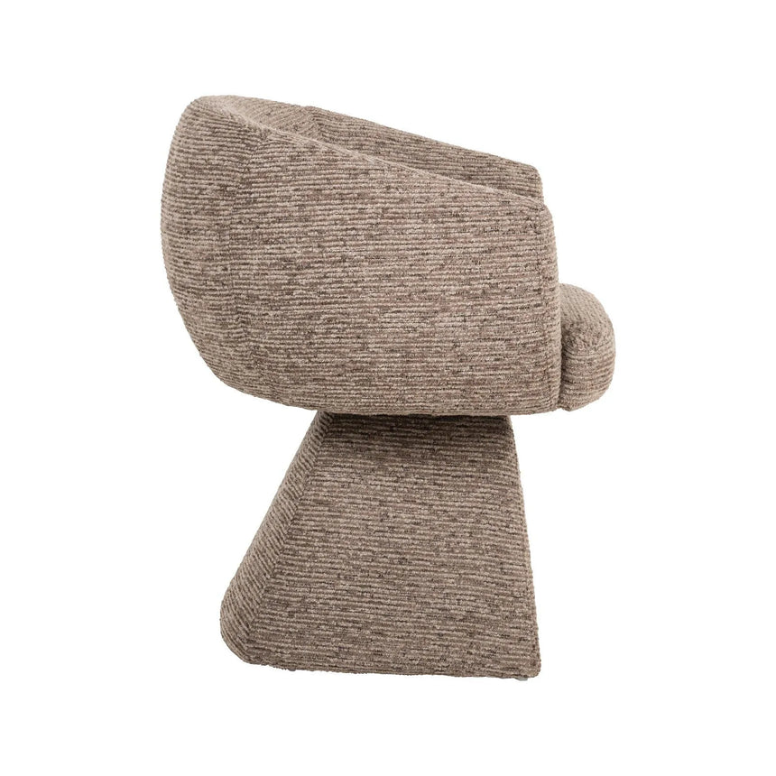 Essstuhl Quiriro in Mocca Linear, 41×65×77 cm von Richmond Interiors – Bild 4