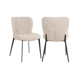 Essstuhl Sergio in Natural Linear von Richmond Interiors – Bild 1