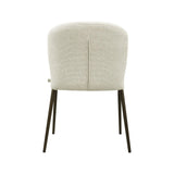 Essstuhl Stacker im 2er-Set mit flammhemmendem Bezug in biscotti, 54x60x82 cm von Richmond Interiors – Bild 8