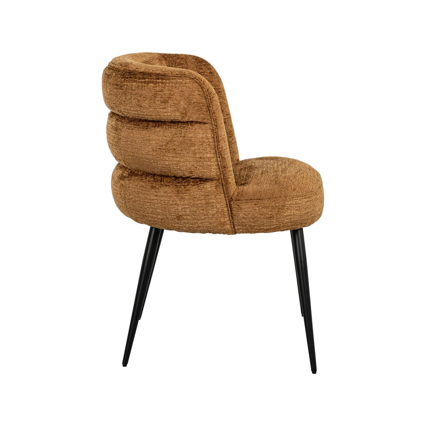 Essstuhl Stella in cognac fusion, 63x63x83 cm von Richmond Interiors – Bild 3