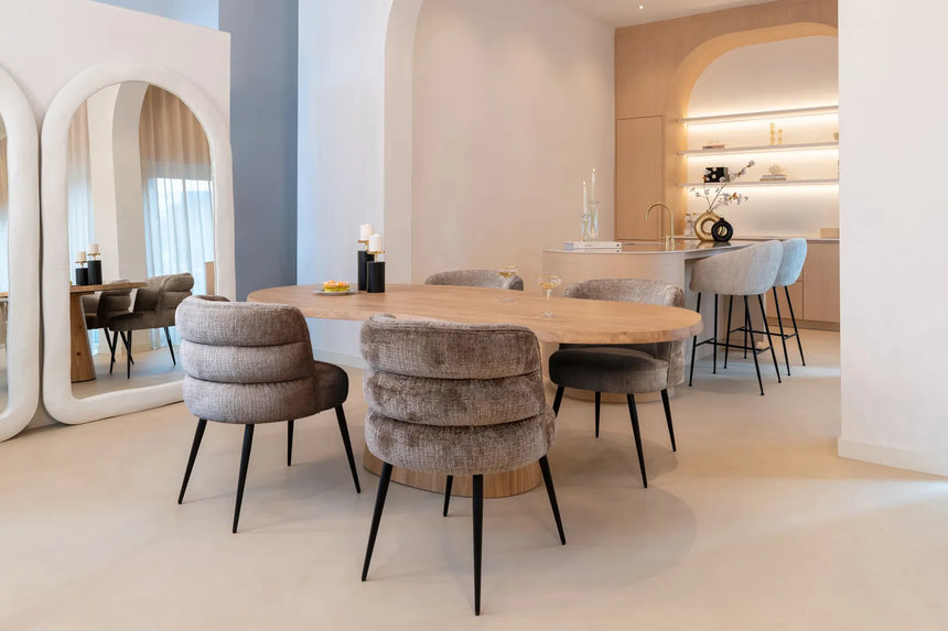 Essstuhl Stella in niagara stone, 63x63x83 cm von Richmond Interiors – Bild 9
